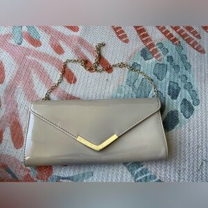 Beige Aldo clutch